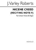 Nicene Creed In F Organ