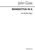 Goss Benedictus In A Satb
