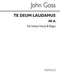 Te Deum Laudamus In A Organ