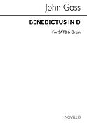 Benedictus In D Satb/Organ