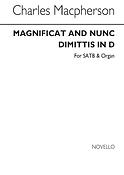 Macpherson Magnificat And Nunc Dimittis In D