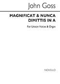 Magnificat And Nunc Dimittis In A