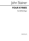 Four Kyries Satb/Organ