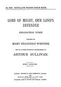 Lord Of Might Our Land`s Defender(Coronation Hymn)