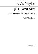 Jubilate Deo In A fuer SATB Chorus with acc.