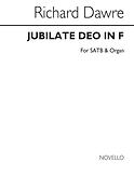 Jubilate Deo In F SATB/Organ