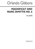Magnificat And Nunc Dimitis No. 6 SATB
