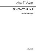 Benedictus In F Satb/Organ