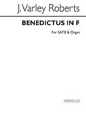Benedictus In F Satb/Organ