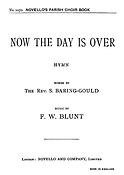 Now The Day Is Over (Hymn) Satb/Organ