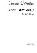 Chant Service In F