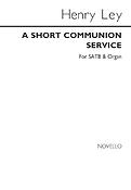 A Short Communion Service Satb/Organ