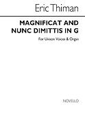 Magnificat And Nunc Dimittis (Unison)