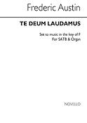 Te Deum Laudamus In F Satb/Organ