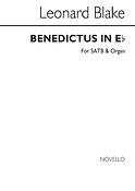 Benedictus In E Flat Satb/Organ