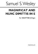 Magnificat And Nunc Dimittis In E