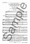 Te Deum And Benedictus In Eb