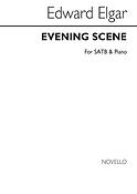 Elgar Evening Scene Satb