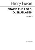 Praise The Lord O Jerusalem (Novello)- SATB
