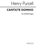 Cantate Domino Satb/Organ