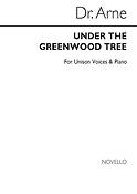 Arne Under The Greenwood Tree Voice/Piano