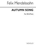 Autumn Song Ss/Piano