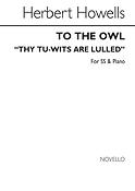 Thy Tu-wits Are Lulled Ss/Piano