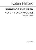To Daffodils Op45 No.3 2-part/Piano