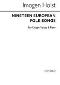 Nineteen European Folk Songs