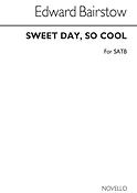 Sweet Day So Cool for SATB Chorus