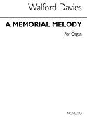 A Memorial Melody For Organ