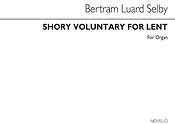 Selby Short Voluntary fuer Lent Organ
