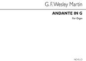 G.F. Wesley Martin: Andante In G Organ