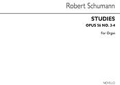 Schumann:  Six Studies Op56 Nos.3-4 Organ (Arranged John E West)