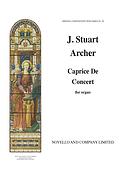 Stuart Archer: Caprice De Concert Organ