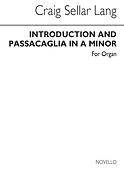 Introduction And Passacaglia For Organ