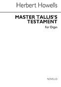 Master Tallis's Testament fuer