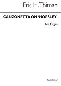 Canzonetta On 'Horsley' Organ