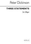 Three Statements For Organ