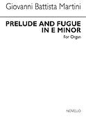 Prelude And Fugue In E Minor