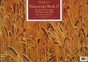 Novello Manuscript Book 17 A3 Landscape - Score
