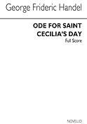 Handel: Ode For Saint Cecilia's Day (Full Score)