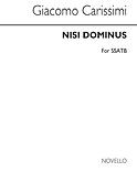 Nisi Dominus (SSATB)