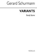 Schurmann: Variants For Small Orchestra (Studiepartituur)