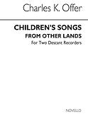 Children?s Songs From Other Lands