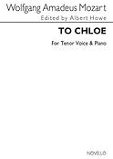 Mozart To Chloe Tenor And Piano
