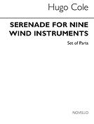 Cole Serenade For Nine Wind Instruments Parts