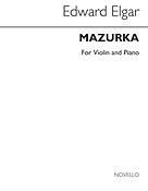 Elgar Mazurka Violin/Piano