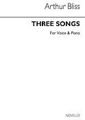 Three Songs For Voice And Piano