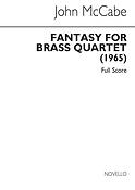 John McCabe: Fantasy for Brass Quartet Op.35